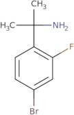 2-(4-Bromo-2-fluorophenyl)propan-2-amine