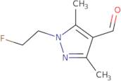 1-(2-Fluoroethyl)-3,5-dimethyl-1H-pyrazole-4-carbaldehyde