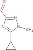 5-Cyclopropyl-1-methyl-1H-1,2,4-triazole-3-carbaldehyde