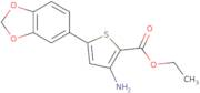 Ethyl 3-amino-5-(1,3-dioxaindan-5-yl)thiophene-2-carboxylate