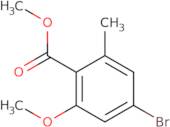 Methyl 4-bromo-2-methoxy-6-methylbenzoate