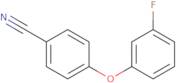 4-(3-Fluorophenoxy)benzonitrile