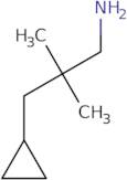 3-Cyclopropyl-2,2-dimethylpropan-1-amine