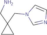 1-[1-(1H-Imidazol-1-ylmethyl)cyclopropyl]methanamine