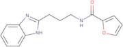 N-[3-(1H-1,3-Benzodiazol-2-yl)propyl]furan-2-carboxamide