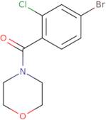 4-Bromo-2-chloro-1-(morpholinocarbonyl)benzene