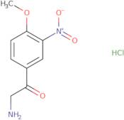 2-Amino-1-(4-methoxy-3-nitrophenyl)ethanone hydrochloride