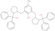 2,6-Bis[[(R)-2-[hydroxy(diphenyl)methyl]-1-pyrrolidinyl]methyl]-4-methylphenol