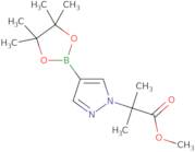 2-Methyl-2-[4-(4,4,5,5-tetramethyl[1,3,2]dioxaborolan-2-yl)pyrazol-1-yl]-propionic acid methyl e...