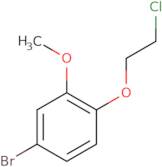 4-Bromo-1-(2-chloroethoxy)-2-methoxybenzene