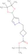 tert-Butyl 3-{[4-(Tetramethyl-1,3,2-dioxaborolan-2-yl)-1H-pyrazol-1-yl]methyl}azetidine-1-carboxyl…