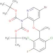 (R)-5-Bromo-N,N-bis-(tert-butoxycarbonyl)-3-(1-(2,6-dichloro-3-fluorophenyl)ethoxy)pyridin-2-amine