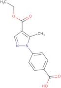 4-[4-(Ethoxycarbonyl)-5-methyl-1H-pyrazol-1-yl]benzoic acid