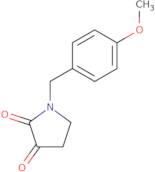 1-[(4-Methoxyphenyl)methyl]pyrrolidine-2,3-dione