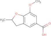 7-Methoxy-2-methyl-2,3-dihydro-1-benzofuran-5-carboxylic acid