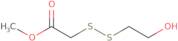 Methyl 2-[(2-hydroxyethyl)disulfanyl]acetate