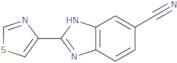 2-(1,3-Thiazol-4-yl)-1H-1,3-benzodiazole-5-carbonitrile