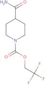 2,2,2-Trifluoroethyl4-carbamoylpiperidine-1-carboxylate