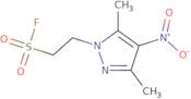 2-(3,5-Dimethyl-4-nitro-1H-pyrazol-1-yl)ethanesulfonyl fluoride