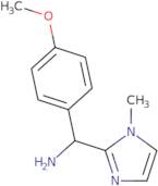 (4-Methoxyphenyl)(1-methyl-1H-imidazol-2-yl)methanamine