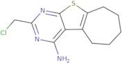 5-(Chloromethyl)-8-thia-4,6-diazatricyclo[7.5.0.0,2,7]tetradeca-1(9),2,4,6-tetraen-3-amine