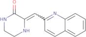 3-(Quinolin-2-ylmethylidene)piperazin-2-one