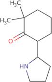 2,2-Dimethyl-6-pyrrolidin-2-ylcyclohexan-1-one