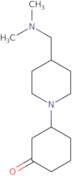 3-{4-[(Dimethylamino)methyl]piperidin-1-yl}cyclohexan-1-one