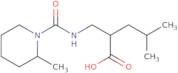 4-Methyl-2-{[(2-methylpiperidine-1-carbonyl)amino]methyl}pentanoic acid