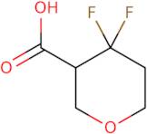 4,4-Difluorooxane-3-carboxylic acid