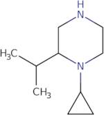 1-Cyclopropyl-2-(propan-2-yl)piperazine