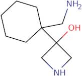 3-[1-(Aminomethyl)cyclohexyl]azetidin-3-ol