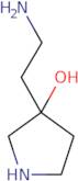 3-(2-Aminoethyl)pyrrolidin-3-ol