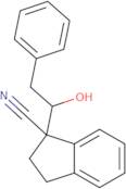 1-(1-Hydroxy-2-phenylethyl)-2,3-dihydro-1H-indene-1-carbonitrile