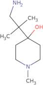 4-(1-Amino-2-methylpropan-2-yl)-1-methylpiperidin-4-ol