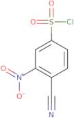 4-Cyano-3-nitrobenzene-1-sulfonyl chloride