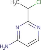 2-(1-Chloroethyl)pyrimidin-4-amine