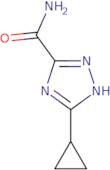 5-Cyclopropyl-1H-1,2,4-triazole-3-carboxamide