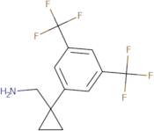 1-[3,5-Bis(trifluoromethyl)phenyl]cyclopropanemethanamine