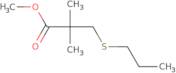 Methyl 2,2-dimethyl-3-(propylsulfanyl)propanoate