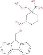 1-{[(9H-Fluoren-9-yl)methoxy]carbonyl}-3-(methoxymethyl)piperidine-3-carboxylic acid