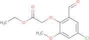 Ethyl 2-(4-chloro-2-formyl-6-methoxyphenoxy)acetate