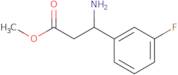 Methyl 3-amino-3-(3-fluorophenyl)propanoate