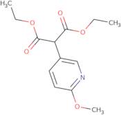 Diethyl 2-(6-methoxy-3-pyridyl)malonate