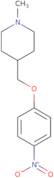 1-Methyl-4-[(4-nitrophenoxy)methyl]piperidine