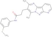 3-{4,6-Dimethyl-3,7,8,10-tetraazatricyclo[7.4.0.0,2,7]trideca-1,3,5,8,10,12-hexaen-5-yl}-N-[3-(m...