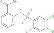 2-{[(2,4,5-Trichlorophenyl)sulfonyl]amino}benzenecarboxamide