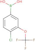 (4-Chloro-3-(trifluoromethoxy)phenyl)boronic acid