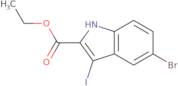 5-Bromo-3-iodo-1H-indole-2-carboxylic acid ethyl ester