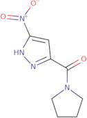 (3-Nitro-1H-pyrazol-5-yl)(pyrrolidin-1-yl)methanone